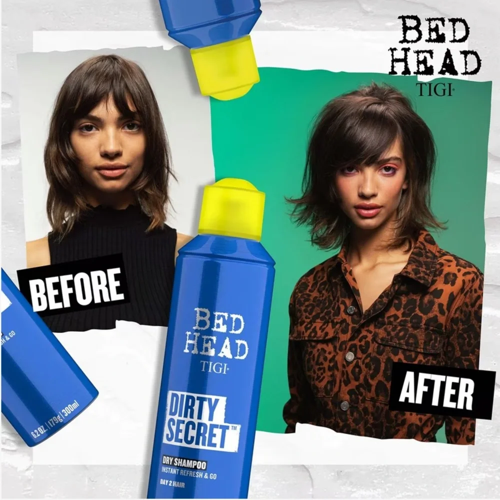 BEDHEAD TIGI Travel Size Dirty Secret Refresh Dry Shampoo 2.6oz NWT $15